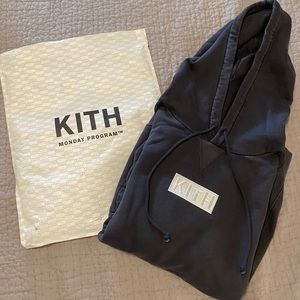 Kith hoodie in Battleship gray